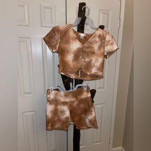 2 piece set. Work out outfit